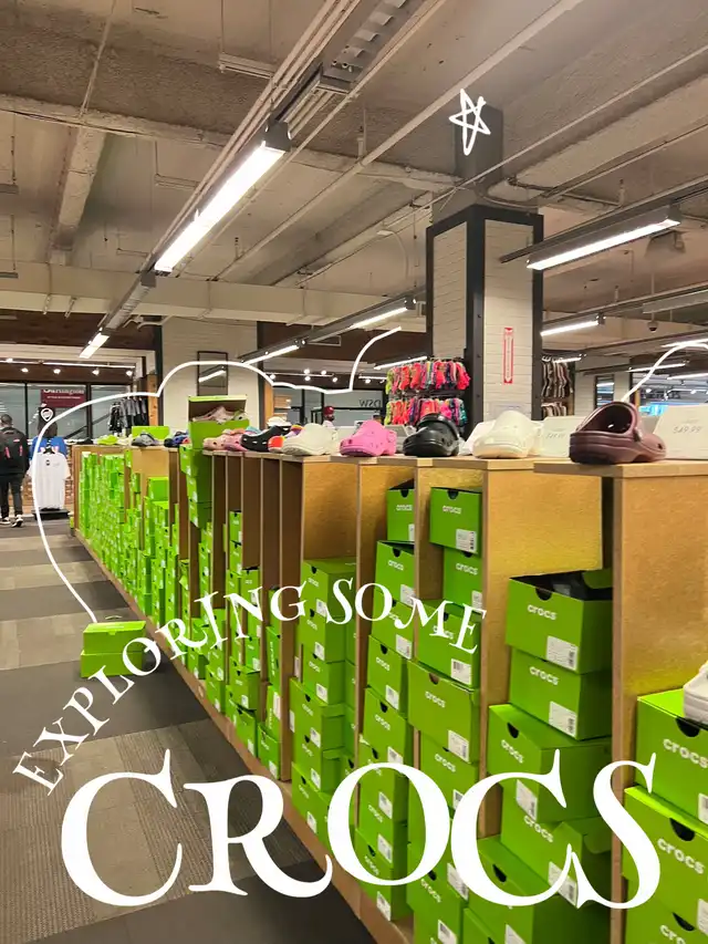Crocs herald square sales